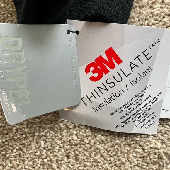 Snow Stoppers Lime Green Mittens Baby 3M Thinsulate Size Small NWT - Picture 3 of 4